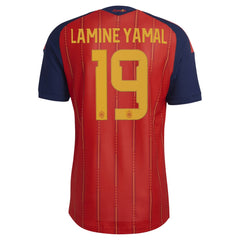 Lamine Yamal Spain National Team 2026 Home Jersey Red - Adidas for sale