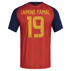 Lamine Yamal Spain National Team 2026 Home Replica Jersey Red - Adidas sale