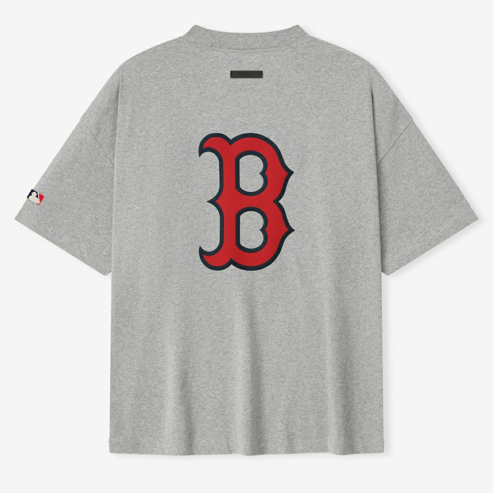 Boston Red Sox Fear of God x MLB Unisex 90's T-Shirt - Heather Gray - MLB Discount