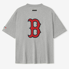 Boston Red Sox Fear of God x MLB Unisex 90's T-Shirt - Heather Gray - MLB Discount