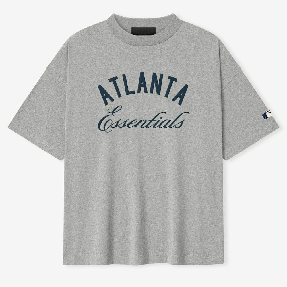Atlanta Braves Fear of God x MLB Unisex 90's T-Shirt - Heather Gray - MLB Online