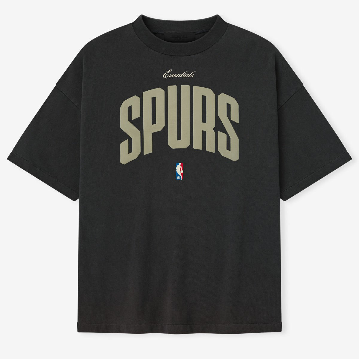 San Antonio Spurs Fear of God x NBA Unisex 90's T-Shirt Black