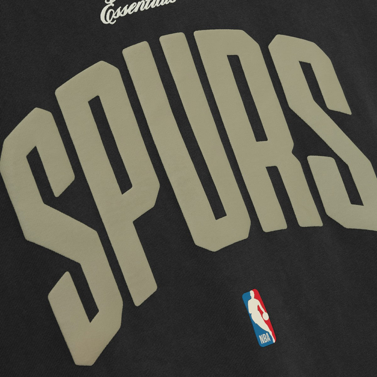 San Antonio Spurs Fear of God x NBA Unisex 90's T-Shirt Black
