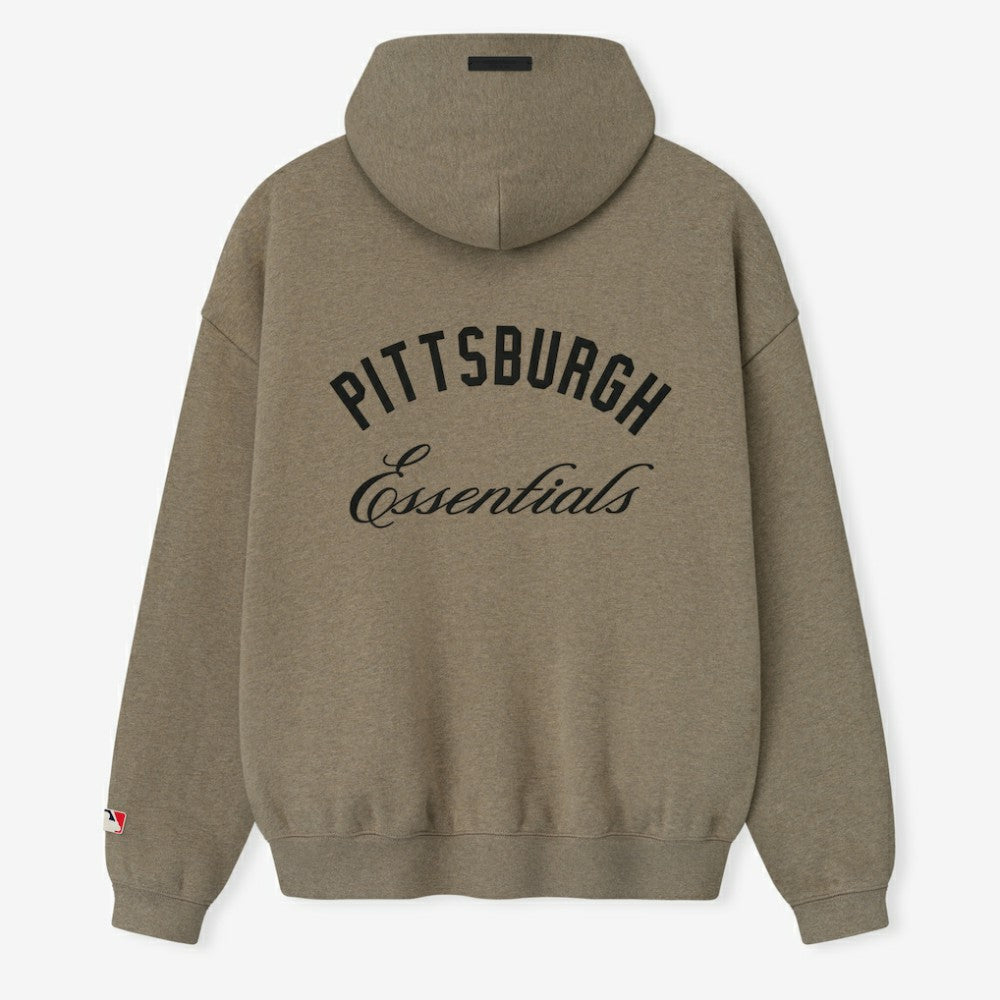 Pittsburgh Pirates Fear of God x MLB Unisex Sport Hoodie - Heather Gray - MLB on Sale
