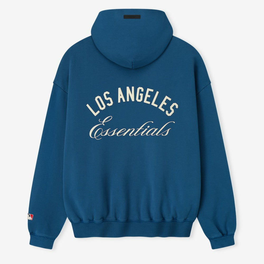 Los Angeles Dodgers Fear of God x MLB Unisex Sport Hoodie - Blue - MLB Discount