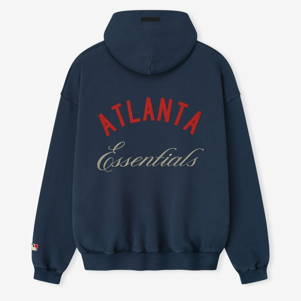 Atlanta Braves Fear of God x MLB Unisex Sport Hoodie - Navy - MLB Sale