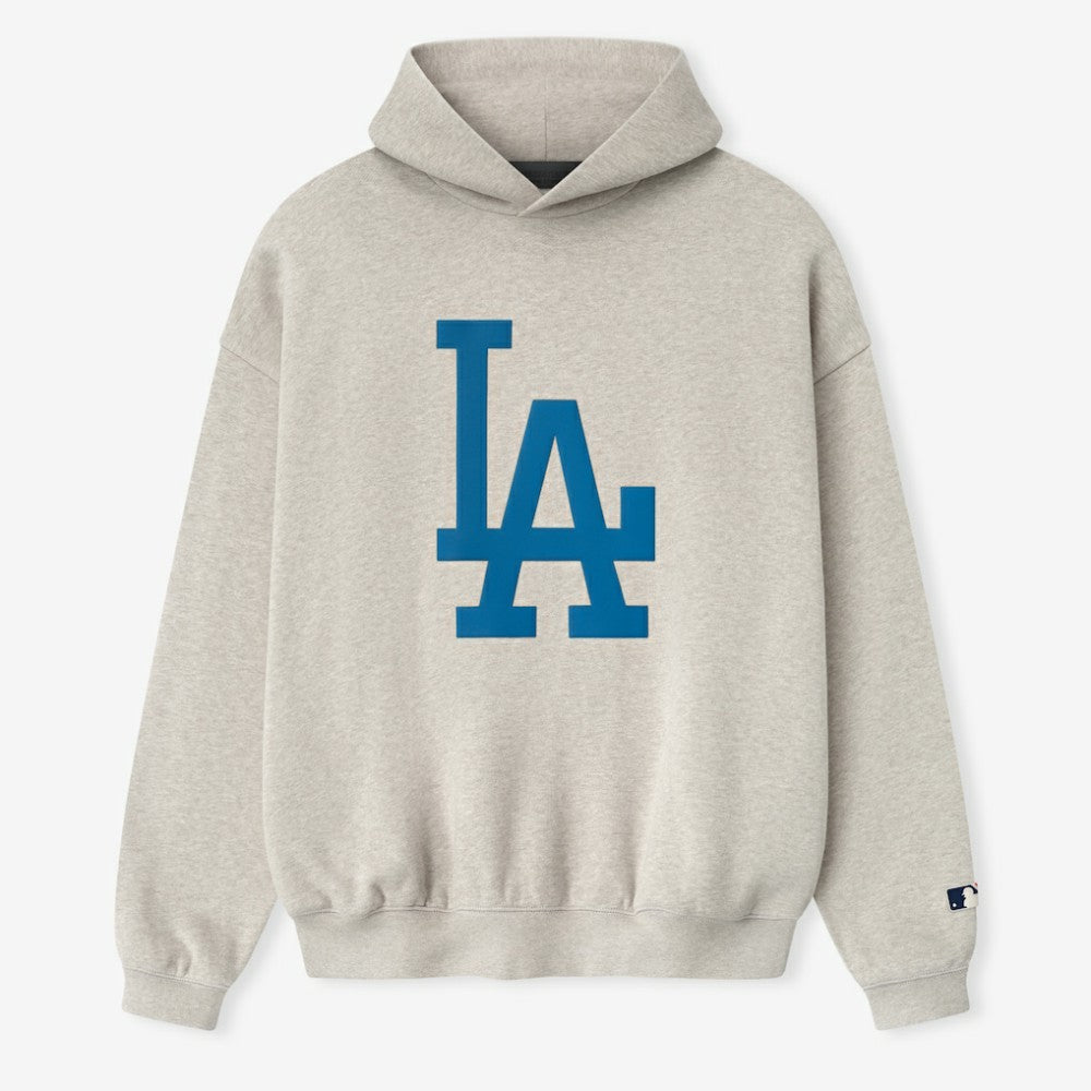 Los Angeles Dodgers Fear of God x MLB Unisex Sport Hoodie - Heather Gray - MLB Sale