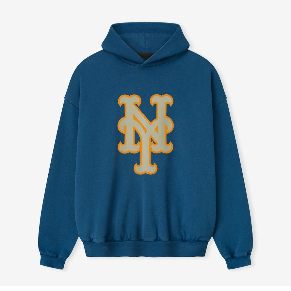 New York Mets Fear of God x MLB Unisex Sport Hoodie - Royal - MLB on Sale
