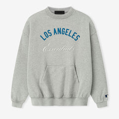 Los Angeles Dodgers Fear of God x MLB Unisex Sport Sweatshirt - Heather Gray - MLB Discount