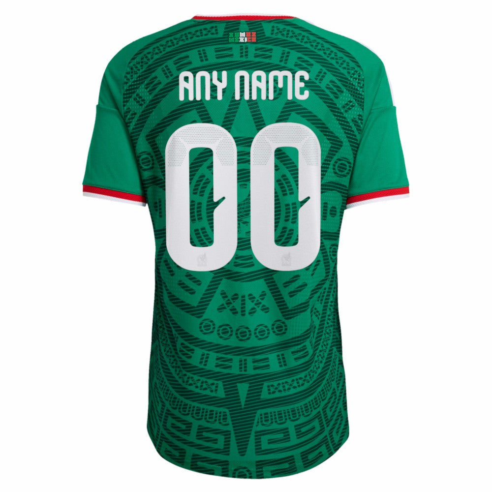 Mexico National Team 2026 Home Custom Jersey Green - Adidas