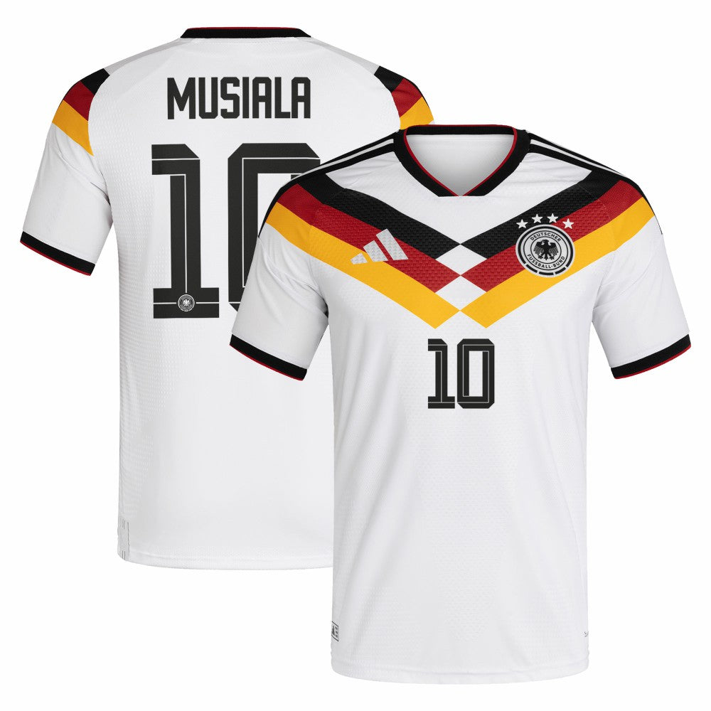 Jamal Musiala Germany National Team 2026 Home Jersey White - Adidas
