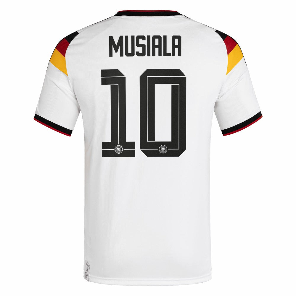 Jamal Musiala Germany National Team 2026 Home Replica Jersey White - Adidas cheap