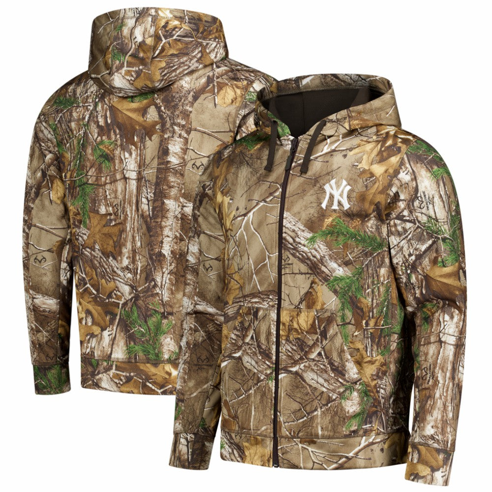 New York Yankees Dunbrooke Trophy Realtree Full-Zip Hoodie - Camo - MLB on Sale