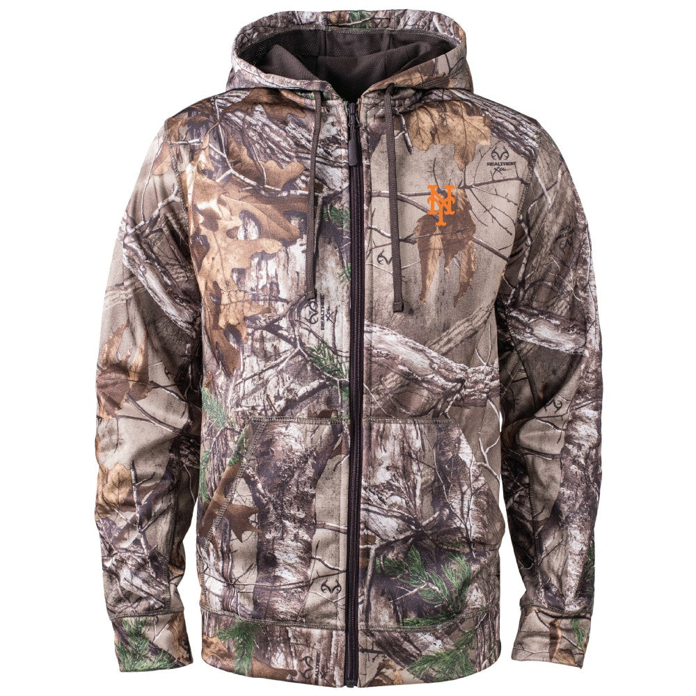 New York Mets Dunbrooke Trophy Realtree Full-Zip Hoodie - Camo - MLB Lifestyle