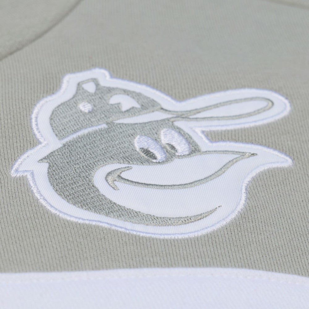 Baltimore Orioles Mitchell & Ness Cooperstown Collection Thunderstorm Head Coach Hoodie - Gray - Mitchell & Ness Online