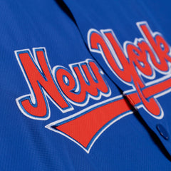 New York Mets Mitchell & Ness Full-Snap Hooded Coaches Jacket - Royal - Mitchell & Ness Sale