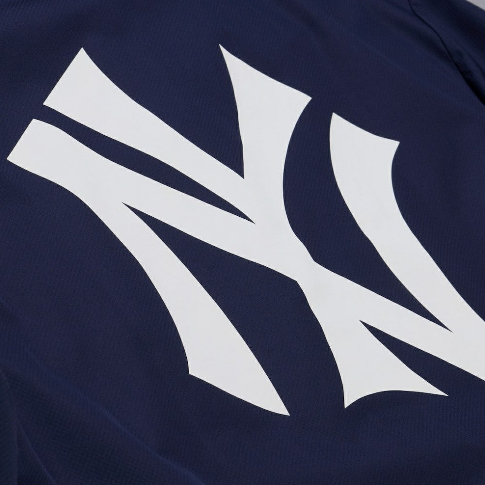New York Yankees Mitchell & Ness Full-Snap Hooded Coaches Jacket - Navy - Mitchell & Ness on Sale