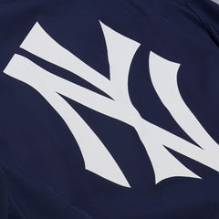New York Yankees Mitchell & Ness Full-Snap Hooded Coaches Jacket - Navy - Mitchell & Ness on Sale