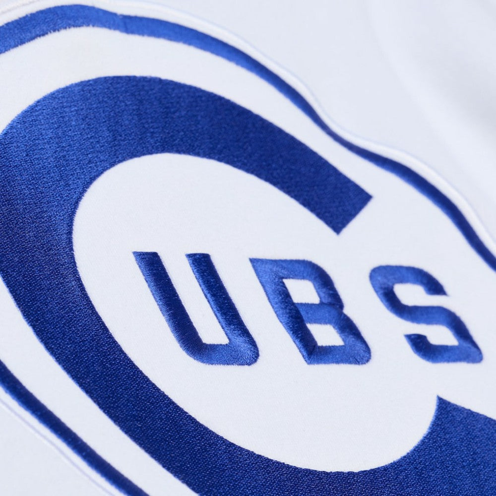 Chicago Cubs Mitchell & Ness Cooperstown Collection Fleece Hoodie - White - Mitchell & Ness Sale