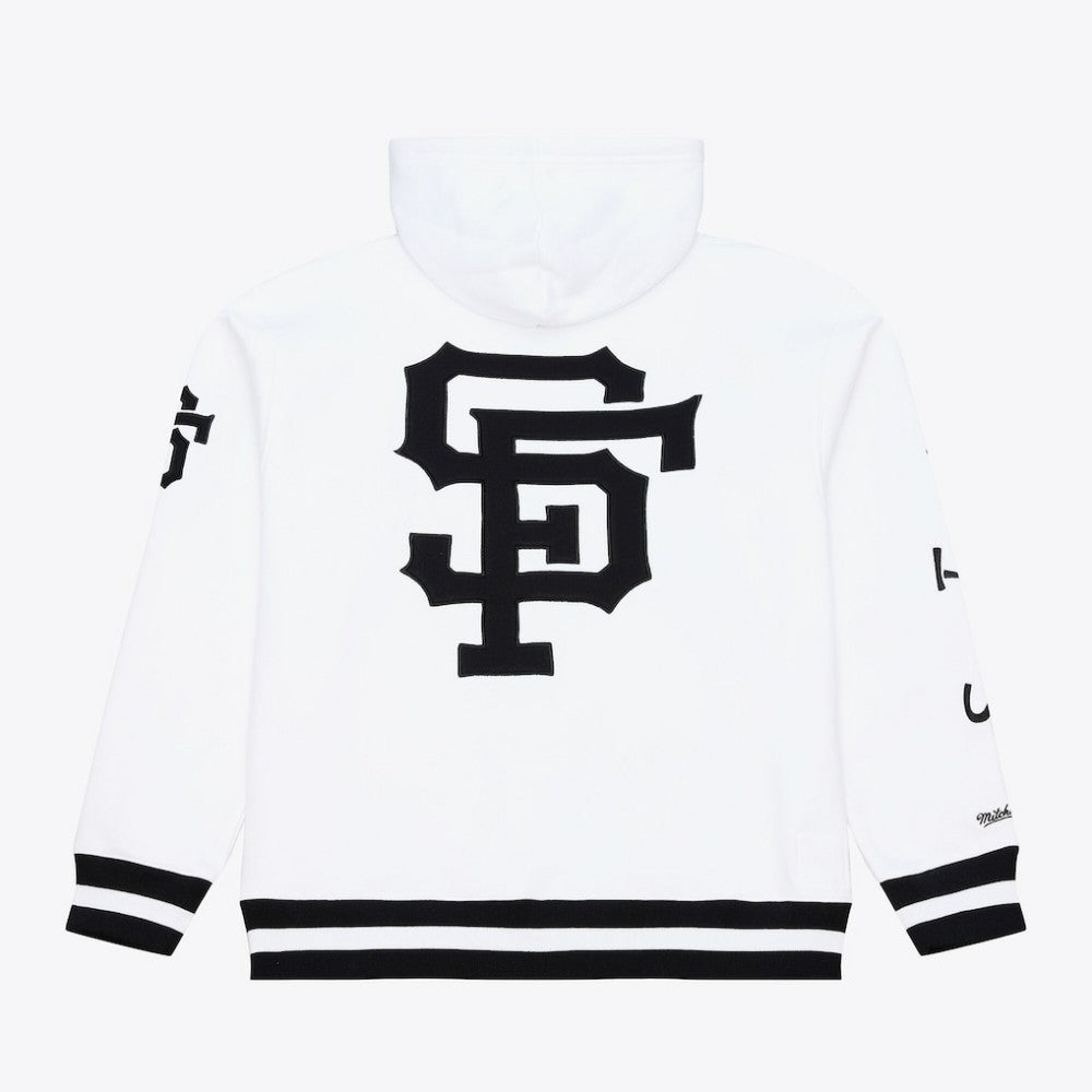 San Francisco Giants Mitchell & Ness Cooperstown Collection Fleece Hoodie - White - Mitchell & Ness Online