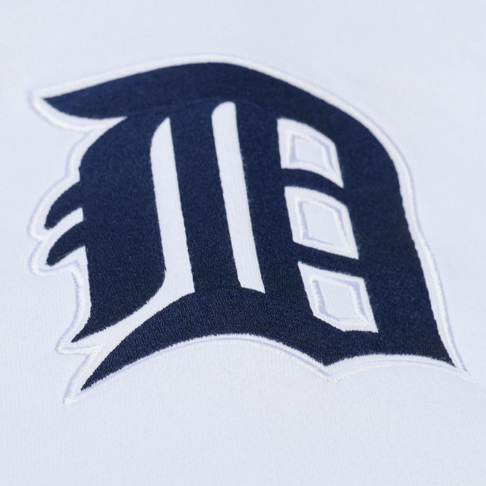 Detroit Tigers Mitchell & Ness Cooperstown Collection Fleece Hoodie - White - Mitchell & Ness Discount