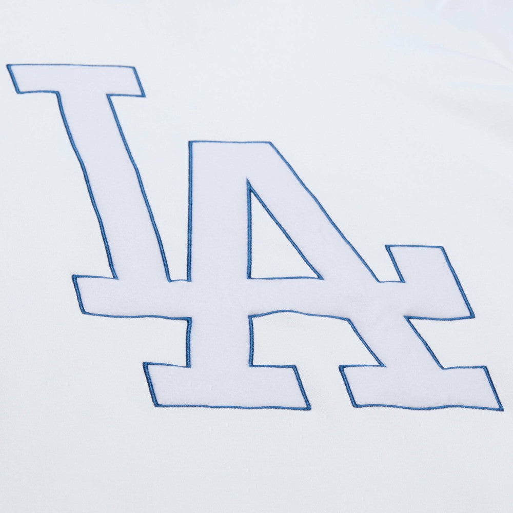 Los Angeles Dodgers Mitchell & Ness Cooperstown Collection Fleece Hoodie - White - Mitchell & Ness Discount