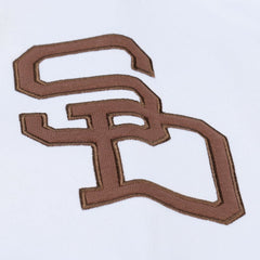 San Diego Padres Mitchell & Ness Cooperstown Collection Fleece Hoodie - White - Mitchell & Ness Sale