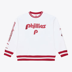 Philadelphia Phillies Mitchell & Ness Arctic Fleece Sweatshirt - White - Mitchell & Ness Discount