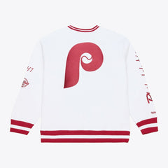Philadelphia Phillies Mitchell & Ness Arctic Fleece Sweatshirt - White - Mitchell & Ness Discount