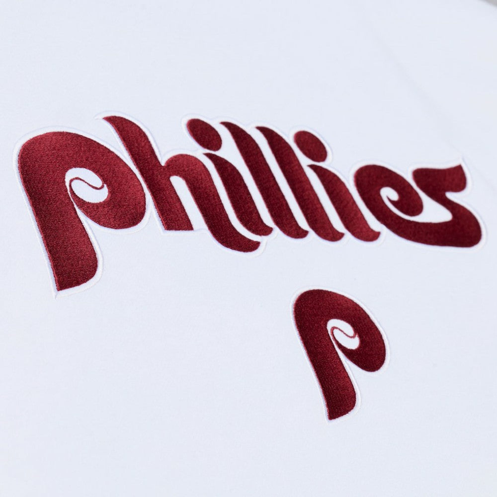 Philadelphia Phillies Mitchell & Ness Arctic Fleece Sweatshirt - White - Mitchell & Ness Discount