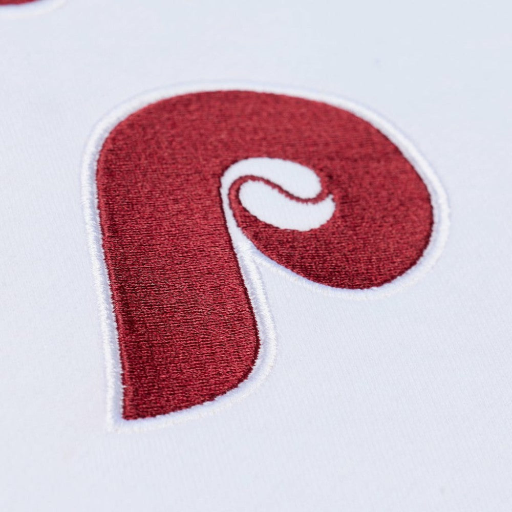 Philadelphia Phillies Mitchell & Ness Arctic Fleece Sweatshirt - White - Mitchell & Ness Discount