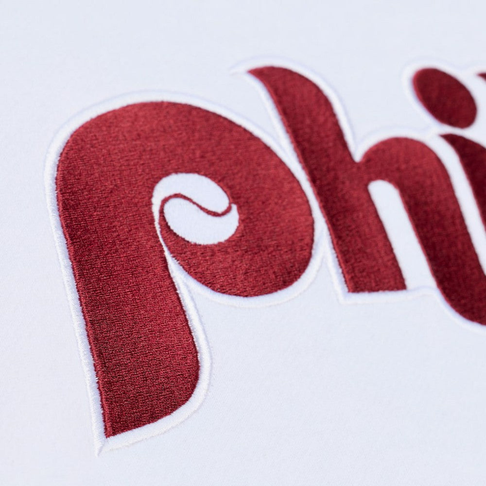 Philadelphia Phillies Mitchell & Ness Arctic Fleece Sweatshirt - White - Mitchell & Ness Discount