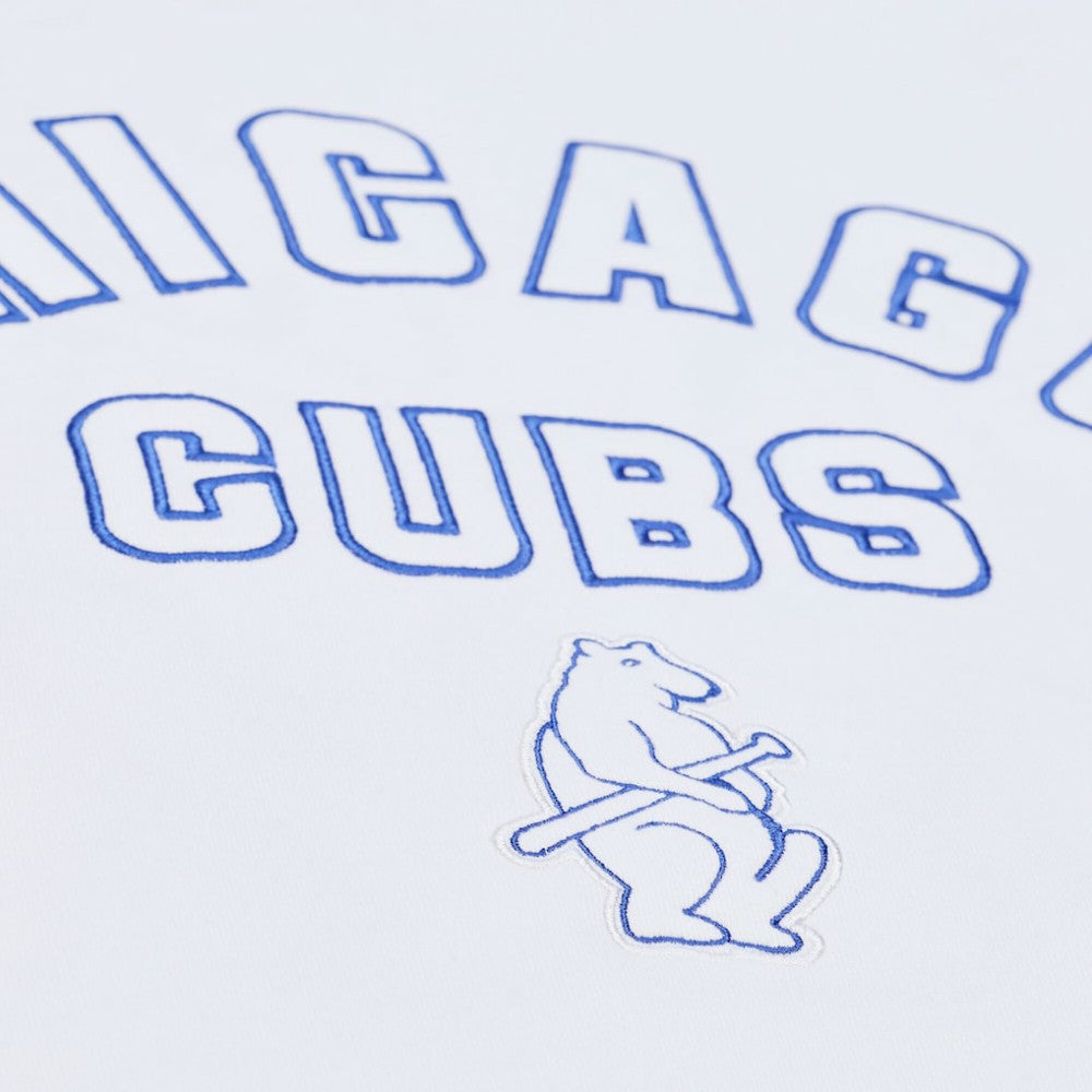Chicago Cubs Mitchell & Ness Arctic Fleece Sweatshirt - White - Mitchell & Ness Discount