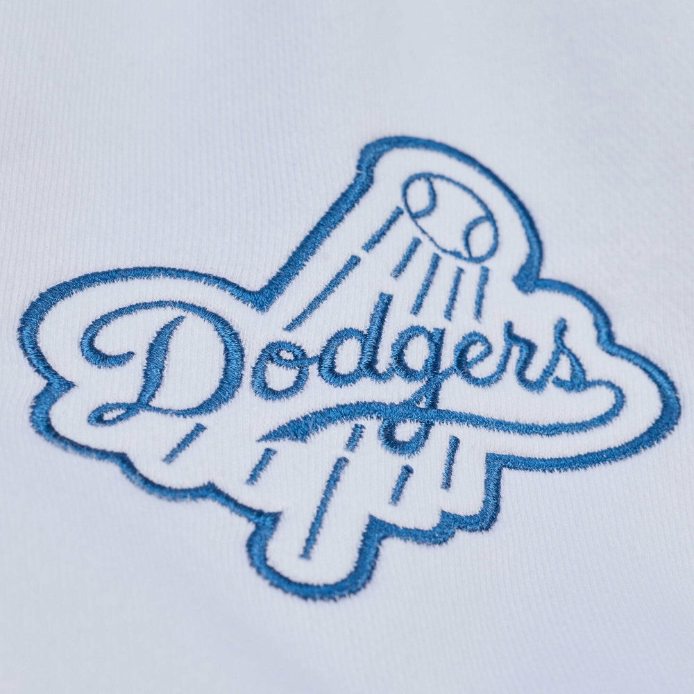 Los Angeles Dodgers Mitchell & Ness Arctic Fleece Sweatshirt - White - Mitchell & Ness on Sale