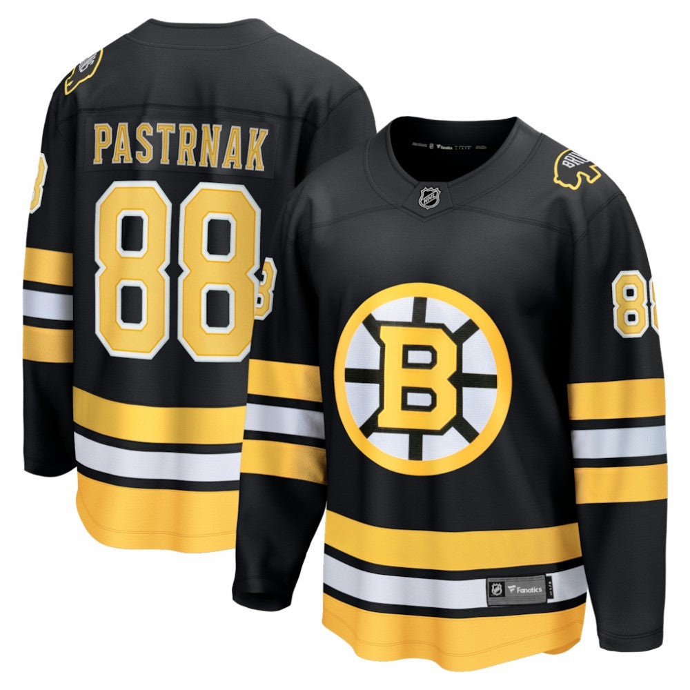David Pastrnak Boston Bruins Fanatics Home Breakaway Jersey - Black - NHL 203661357