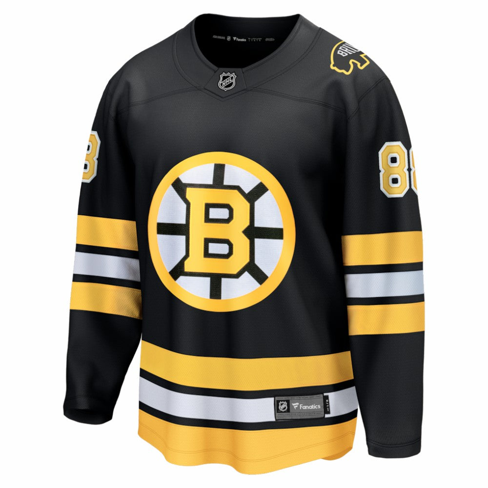 David Pastrnak Boston Bruins Fanatics Home Breakaway Jersey - Black - NHL 203661357