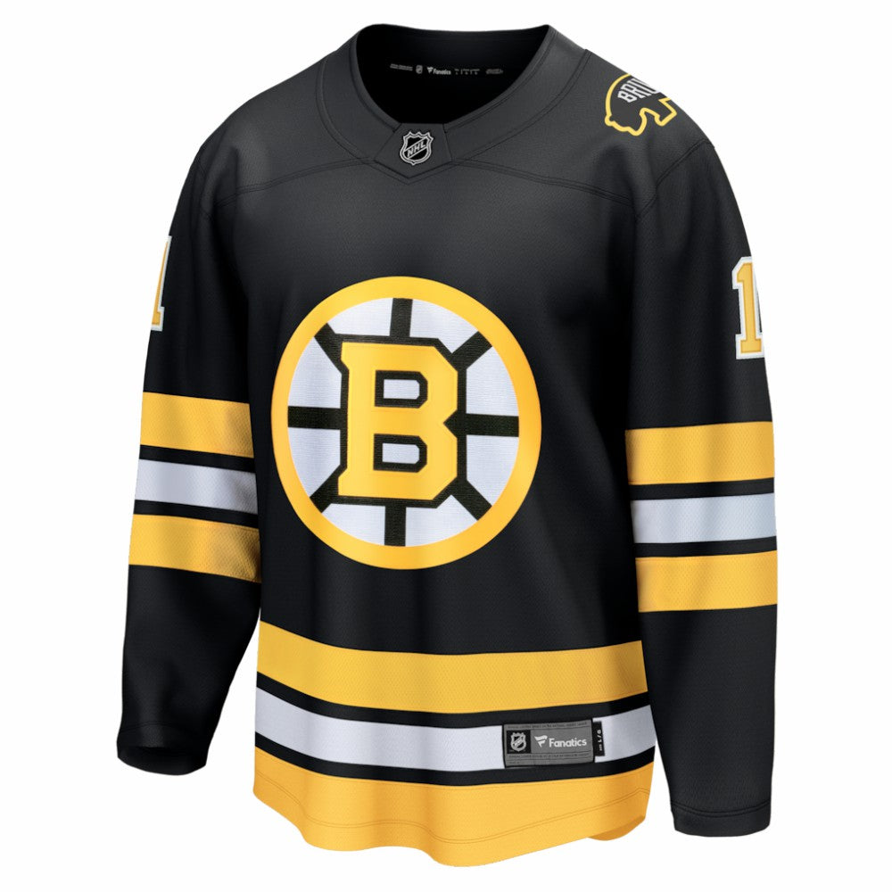 Jeremy Swayman Boston Bruins Fanatics Home Breakaway Jersey - Black - NHL 203661358