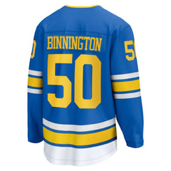 Jordan Binnington St. Louis Blues Fanatics Home Breakaway Jersey - Blue - NHL 203661359