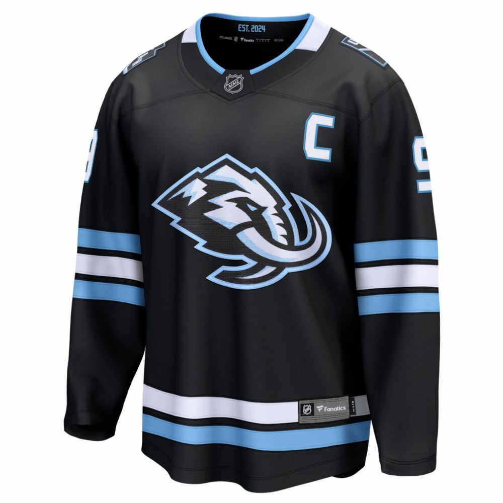 Clayton Keller Utah Mammoth Fanatics Home Breakaway Jersey - Black - NHL 203661361