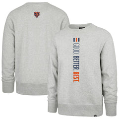 47 brand Chicago Bears '47 Good. Better. Best. Franklin Sweatshirt Heather Gray