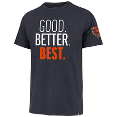47 brand Chicago Bears '47 Good. Better. Best. Franklin T-Shirt Navy