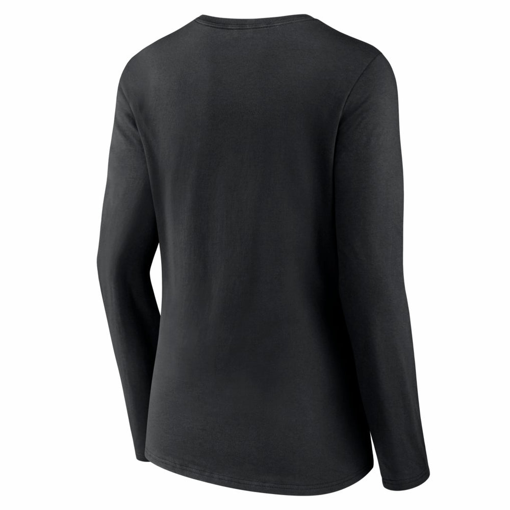 Arizona Cardinals Women's Hustle Long Sleeve V-Neck T-Shirt Black