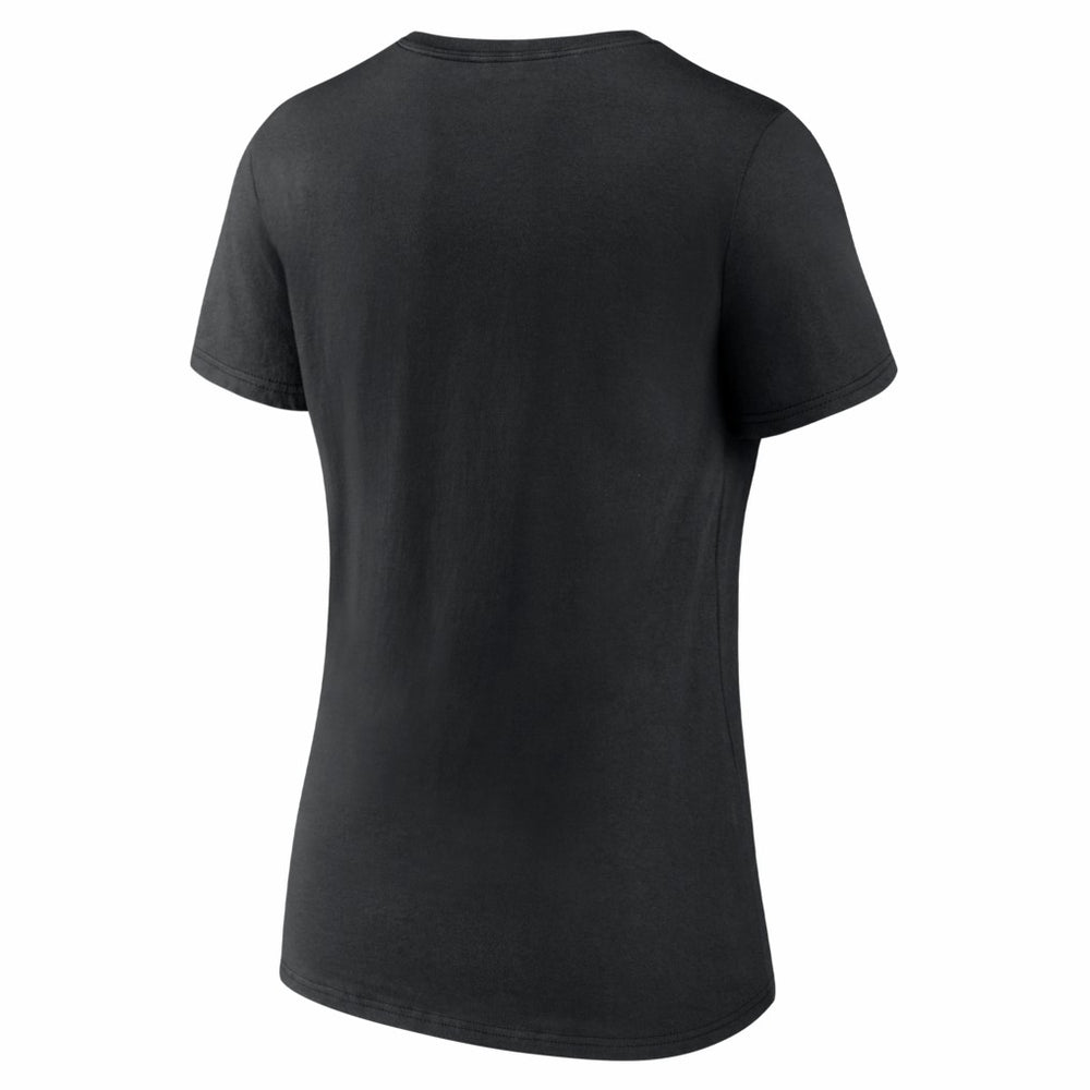 Arizona Cardinals Women's Hustle V-Neck T-Shirt Black