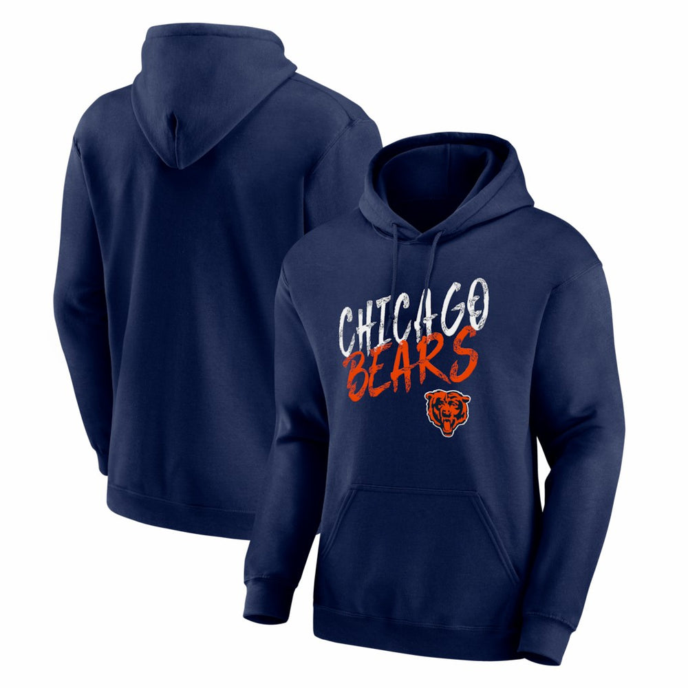 Chicago Bears Hustle Hoodie Navy