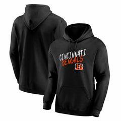 Cincinnati Bengals Hustle Hoodie Black