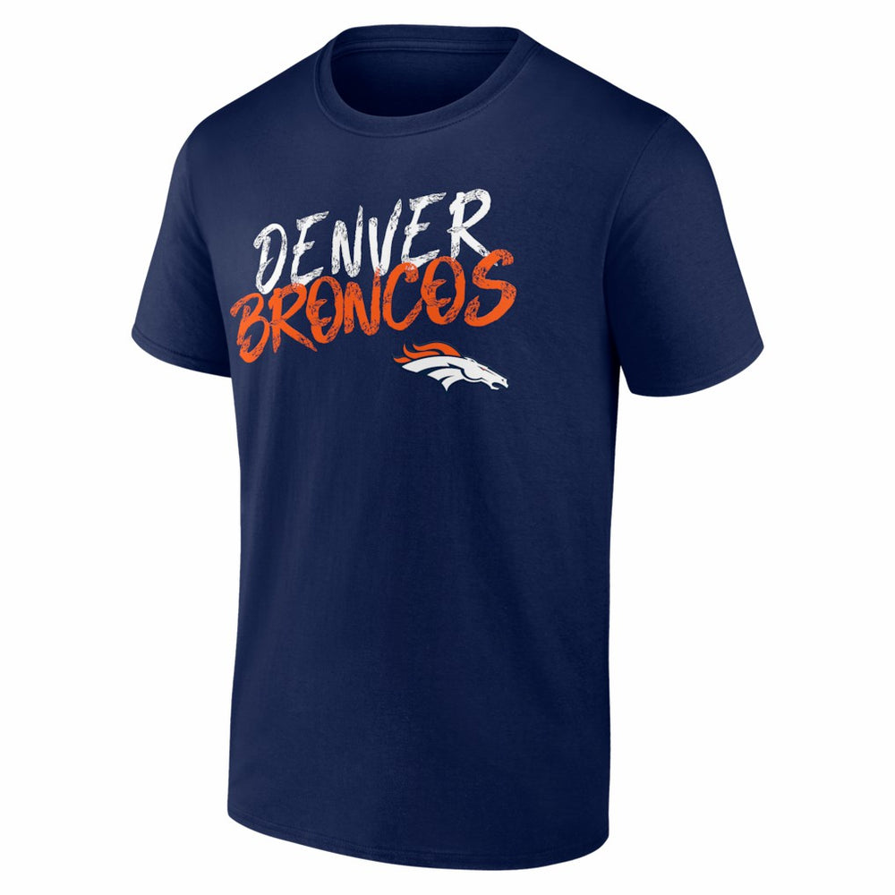 Denver Broncos Hustle T-Shirt Navy