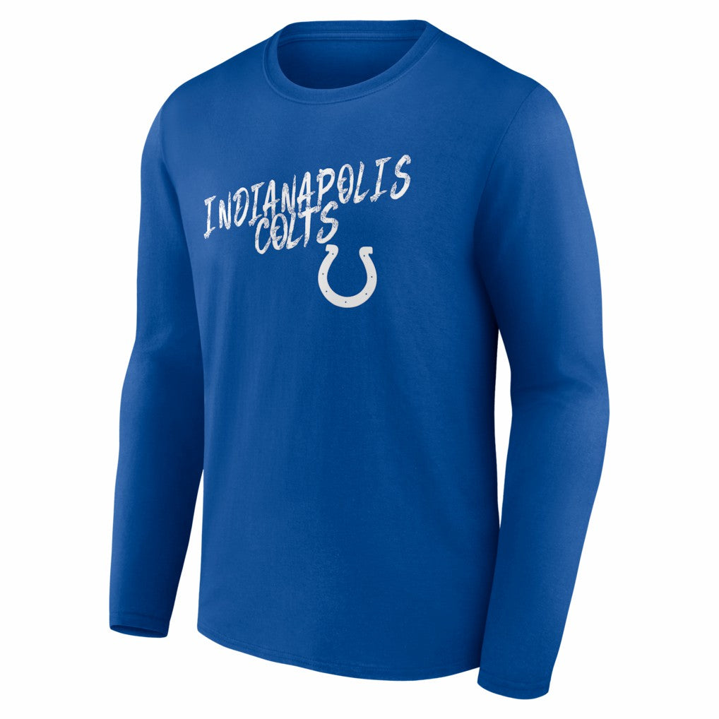 Indianapolis Colts Hustle Long Sleeve T-Shirt Royal