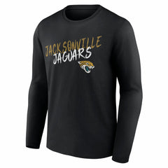 Jacksonville Jaguars Hustle Long Sleeve T-Shirt Black