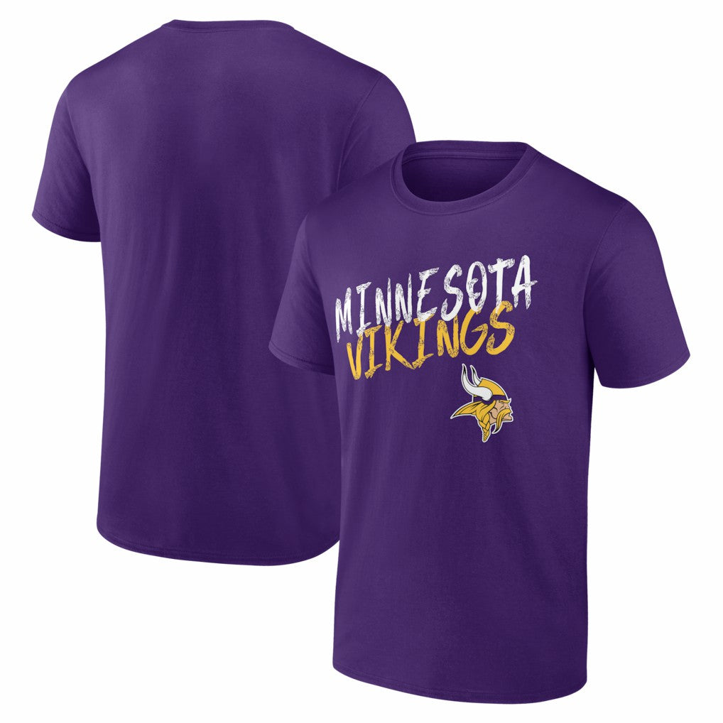 Minnesota Vikings Hustle T-Shirt Purple