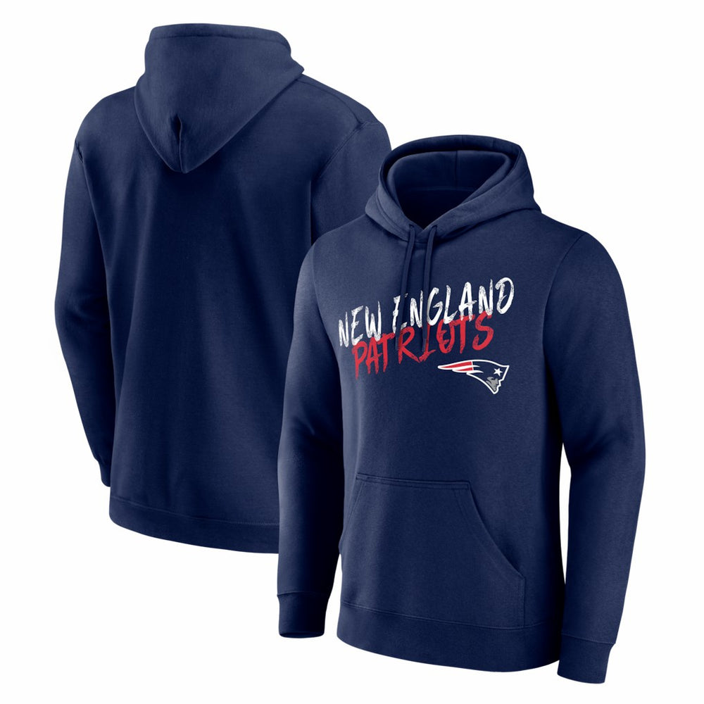 New England Patriots Hustle Hoodie Navy